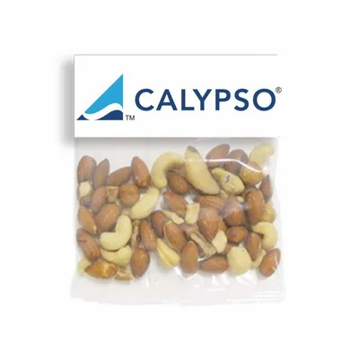 Large Header Bags - Deluxe Mixed Nuts - Custom Banners Now