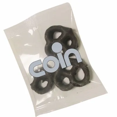 1/2oz. Snack Packs - Milk Chocolate Mini Pretzels - Custom Banners Now