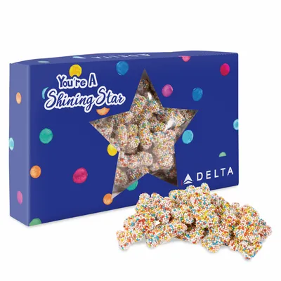 You're a Star Die Cut Box with Gummy Crispy Crunch Bears - Custom Banners Now