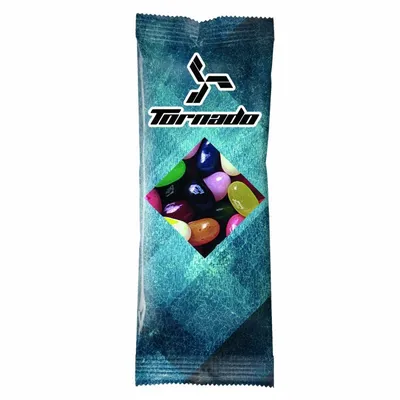 Full Color Tube DigiBag with Jelly Belly - Custom Banners Now