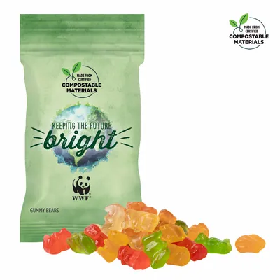 1oz ECO-Digibag, Compostable & Full Color, Gummy Bears - Custom Banners Now