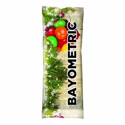 Full Color Tube DigiBag™ with Fruit Sours - Custom Banners Now