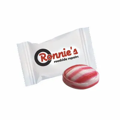 Red Striped Peppermint - Custom Banners Now