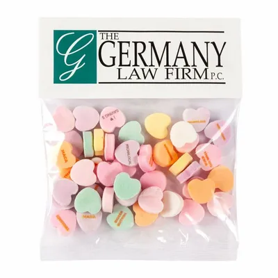 Large Header Bags - Personalized Conversation Hearts - Custom Banners Now