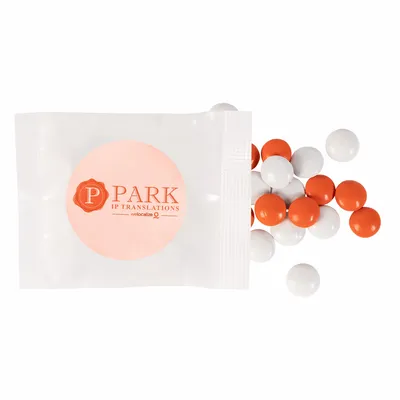 1/2oz. Snack Packs - Chocolate Buttons - Custom Banners Now