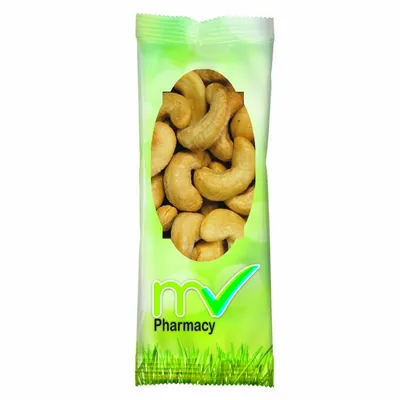 Full Color Tube DigiBag™ with Jumbo Salted Cashews - Custom Banners Now