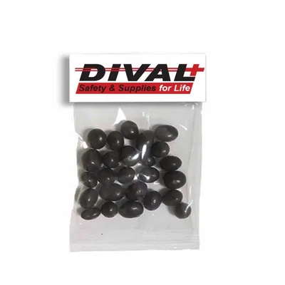Small Header Bags - Dark Chocolate Espresso Beans - Custom Banners Now