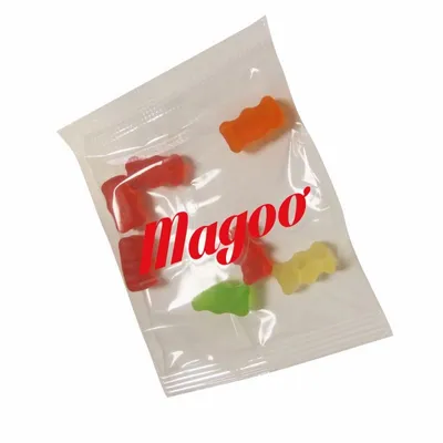 Clever Candy 1/2oz. Snack Packs - Gummy Bears - Custom Banners Now
