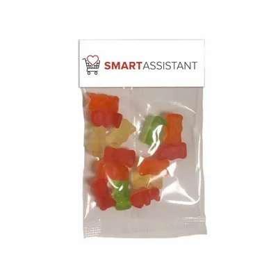 Clever Candy Small Header Bags - Gummy Bears - Custom Banners Now