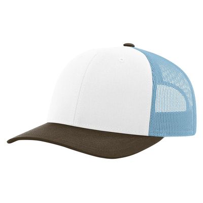 WHITE/COLUMBIA BLUE/BROWN WHITE/COLUMBIA BLUE/BROWN - Custom Banners Now