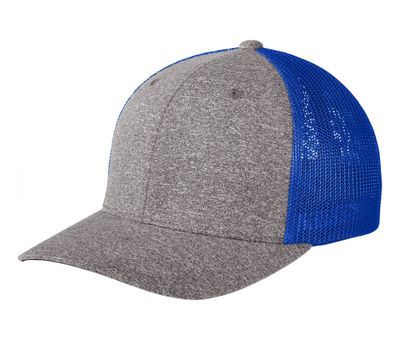 True Royal/ Grey Heather True Royal/ Grey Heather - Custom Banners Now