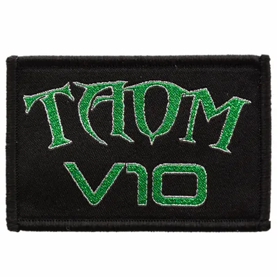 Woven Patch with Metallic Thread - Custom Banners Now