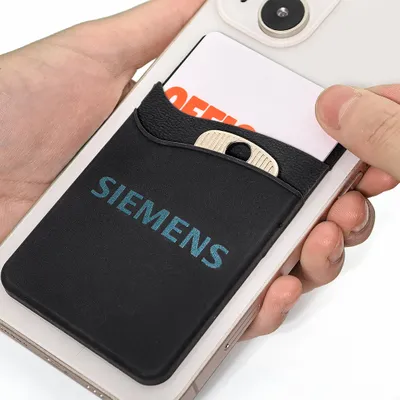 Silicone Phone Wallet Dual Card Holder - Custom Banners Now