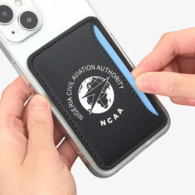 Leather Phone Wallet with Top Slit - Custom Banners Now