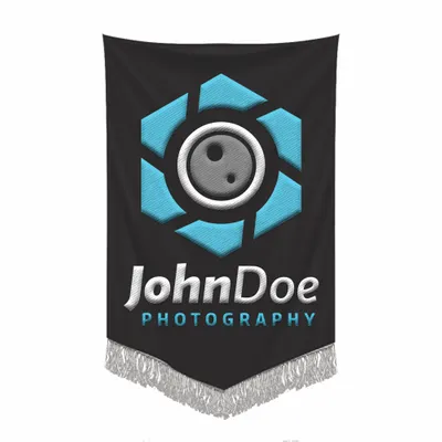 Embroidered Pennant - Custom Banners Now