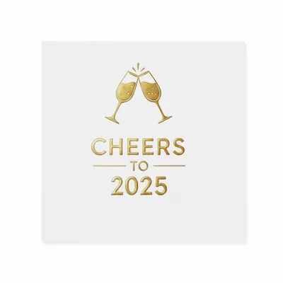 New Years Napkins - Custom Banners Now