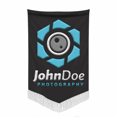 Embroidered Pennant - Custom Banners Now