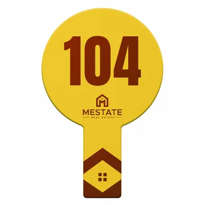 Rectangle Auction Paddles - Custom Banners Now