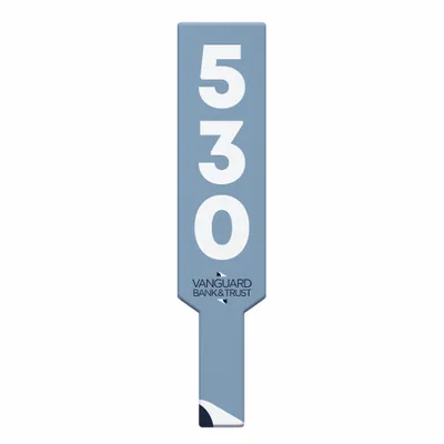 Rectangle Auction Paddles - Custom Banners Now