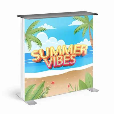 SEG Folding Backlit Counter - Custom Banners Now