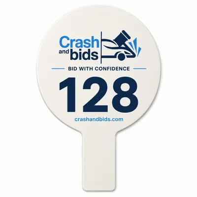 Acrylic Auction Paddles - Custom Banners Now