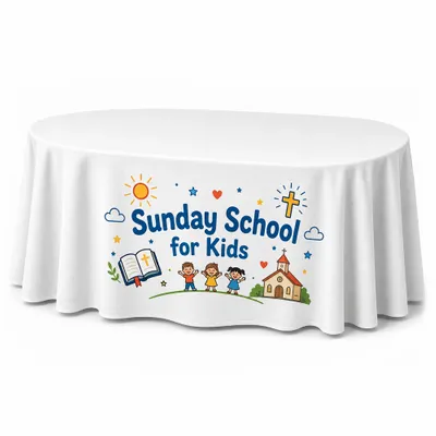Table Throw - Custom Banners Now