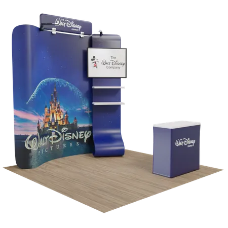 10' x 10' Trade Show Displays - Custom Banners Now