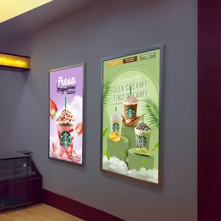 Aluminium Photo Frame Slim light Box - Custom Banners Now