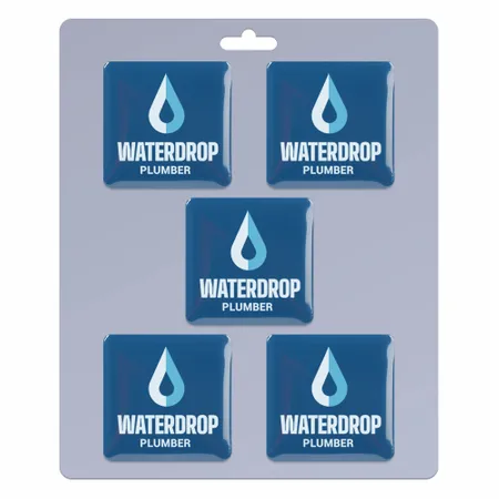 5 pack_Square Lapel Pin 1.25 inch - Custom Banners Now