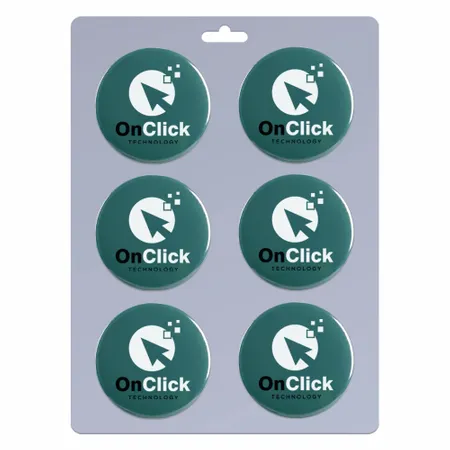 6 pack_Round Lapel Pin 1.25 inch - Custom Banners Now