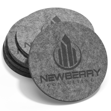 Absorbent Felt Coaster - Custom Banners Now