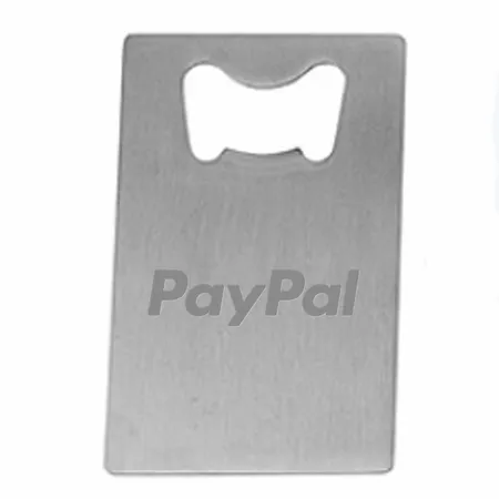 Card-shaped Bottle Opener Keychain Card-shaped Bottle Opener Keychain - Custom Banners Now