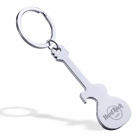 Electric Guitar Bottle Opener Keychain Electric Guitar Bottle Opener Keychain - Custom Banners Now