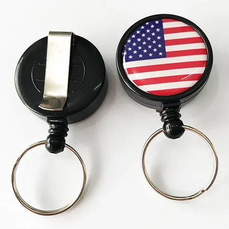 Epoxy Clasp Reel Keychain Epoxy Clasp Reel Keychain - Custom Banners Now