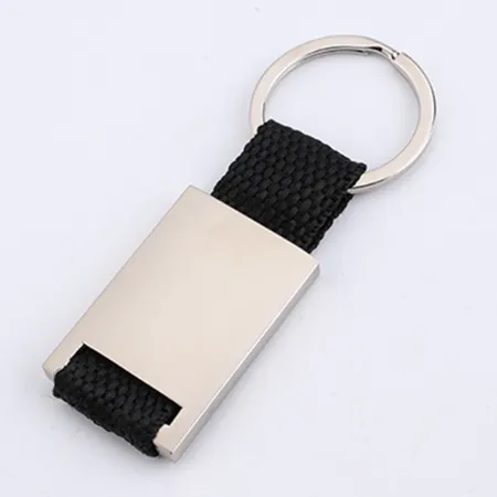 Metal and Weave Keychain Metal and Weave Keychain - Custom Banners Now