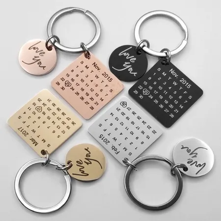 Charming Metal Keychain Charming Metal Keychain - Custom Banners Now