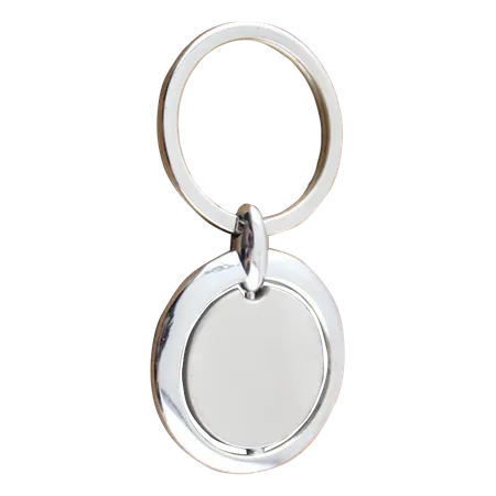 Spinning Circle Metal Keychain Spinning Circle Metal Keychain - Custom Banners Now