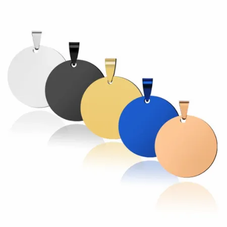 Full Color Circle Metal Keychain Full Color Circle Metal Keychain - Custom Banners Now