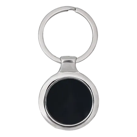 Fashionable Round Metal Keychain Fashionable Round Metal Keychain - Custom Banners Now