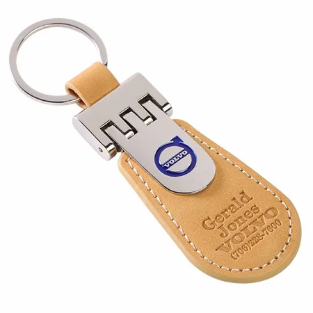 Royalty Tag Leather Keychain Royalty Tag Leather Keychain - Custom Banners Now