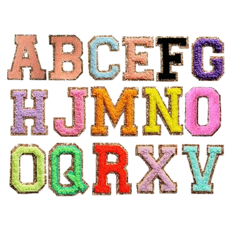 Chenille Letters with Metallic Backing - Custom Banners Now