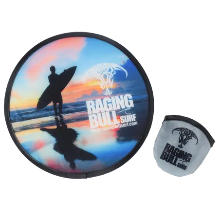 Collapsible Nylon Frisbee 9.8 inch - Custom Banners Now