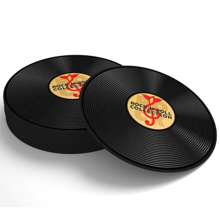 Soft Plastic Record Coaster - Custom Banners Now