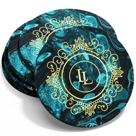 Marble Coaster - Custom Banners Now