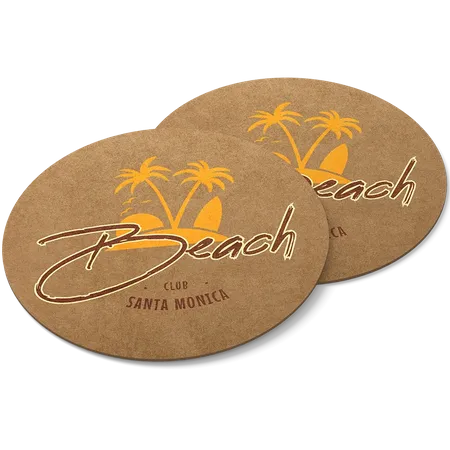 Kraft Paper Coaster - Custom Banners Now