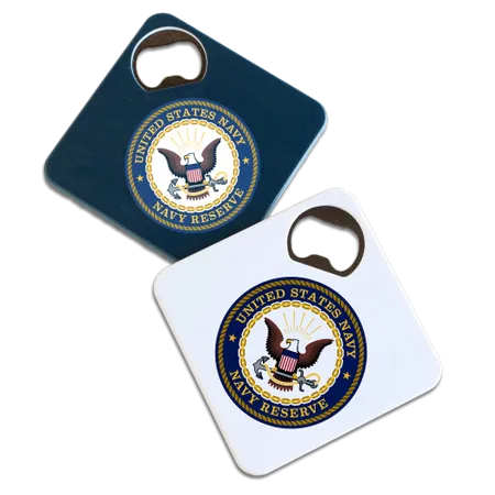 Customized Bottle Opener Coaster - Custom Banners Now