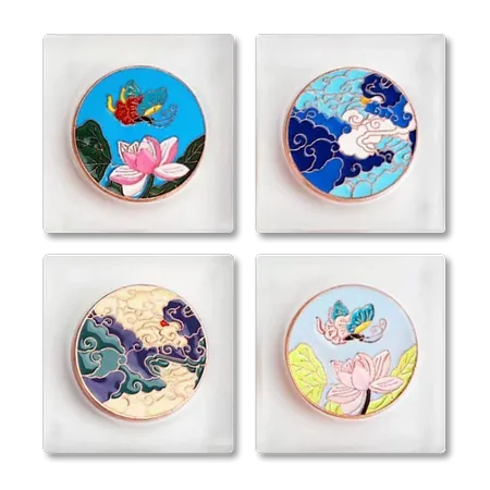 Customized Glass Alloy Coaster - Custom Banners Now