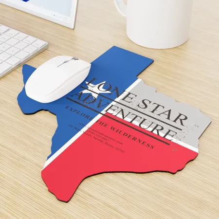 Custom Shape Die Cut Mouse Pad Custom Shape Die Cut Mouse Pad - Custom Banners Now