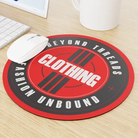 Custom Round Mouse Pad Custom Round Mouse Pad - Custom Banners Now