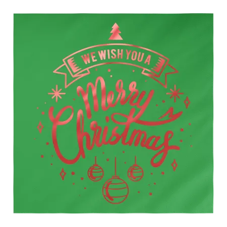 Custom Foil Stamped Luncheon Napkin - Custom Banners Now